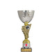 Beker Melody 24,5 cm goud zilver trofee met marmer.