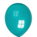 Decoratie ballon turquoise