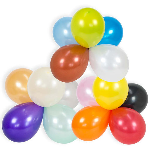 Ballonnen ø 30 cm in metallic kleuren