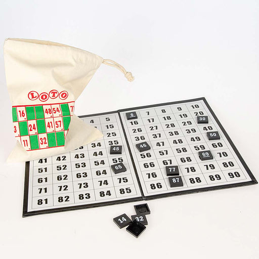 Bingospel met schijfjes