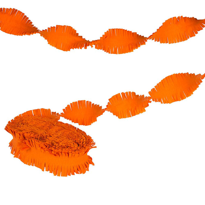 Crepe slinger 24 m brandveilig oranje