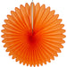 Decoratie waaier 68 cm brandveilig oranje