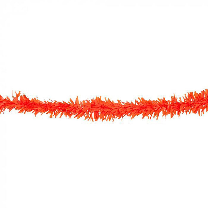 Folie slinger pvc 10 m brandveilig oranje