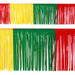 Franje slinger pvc 6 m brandveilig rood-geel-groen