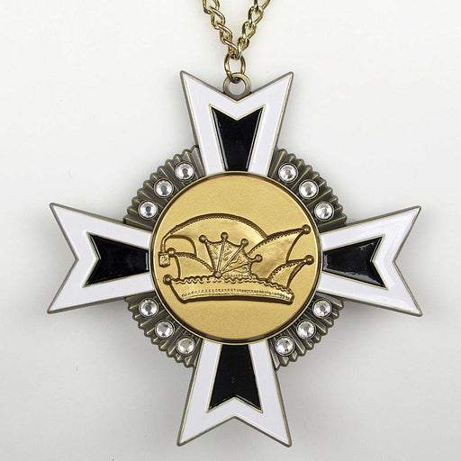 Medaille Baruch Goud-antiek zwart-wit