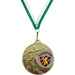 Medaille Diego met lint groen-wit en voorbeeld afbeelding van logo