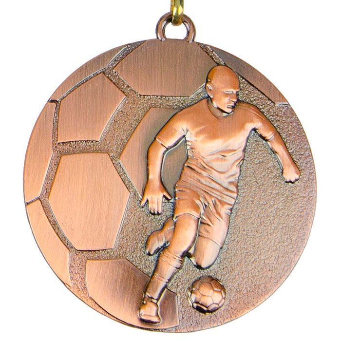 Medaille Voetbal Kicker brons