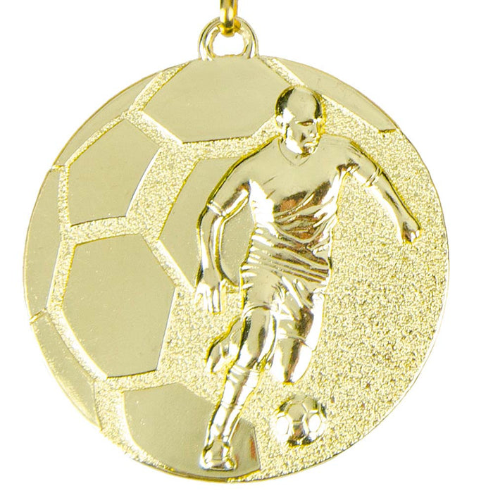 Medaille Voetbal Kicker goud