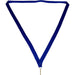 Medaille lint 10 mm blauw
