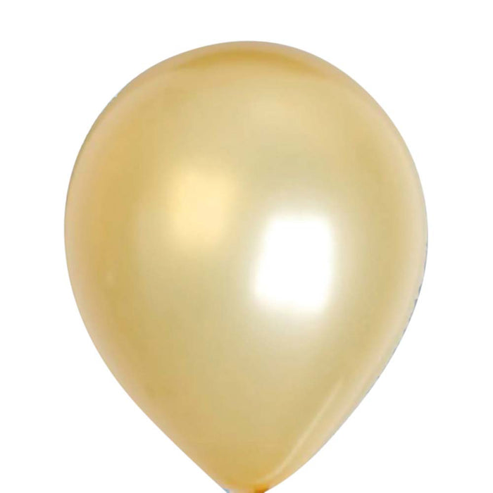 Metallic ballon goud