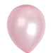 Metallic ballon roze
