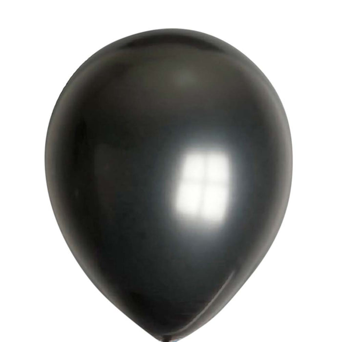 Metallic ballon zwart