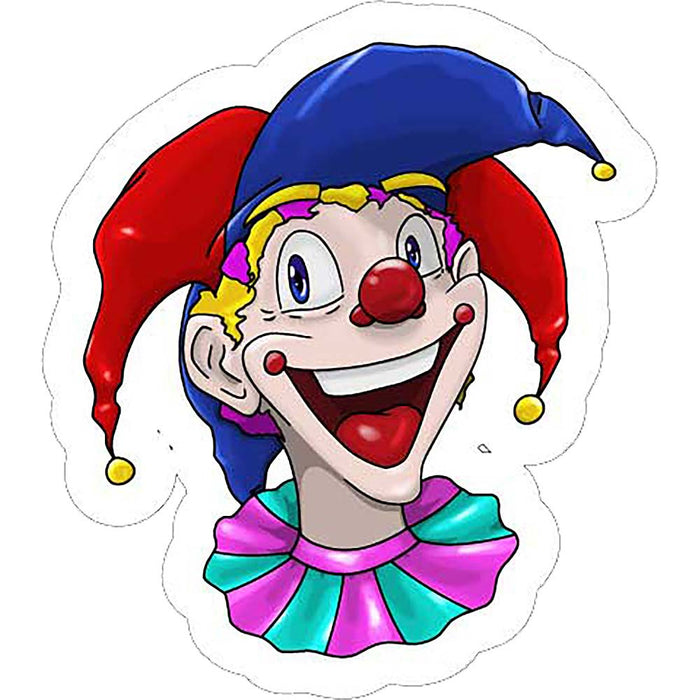 Muursticker clown BigJester
