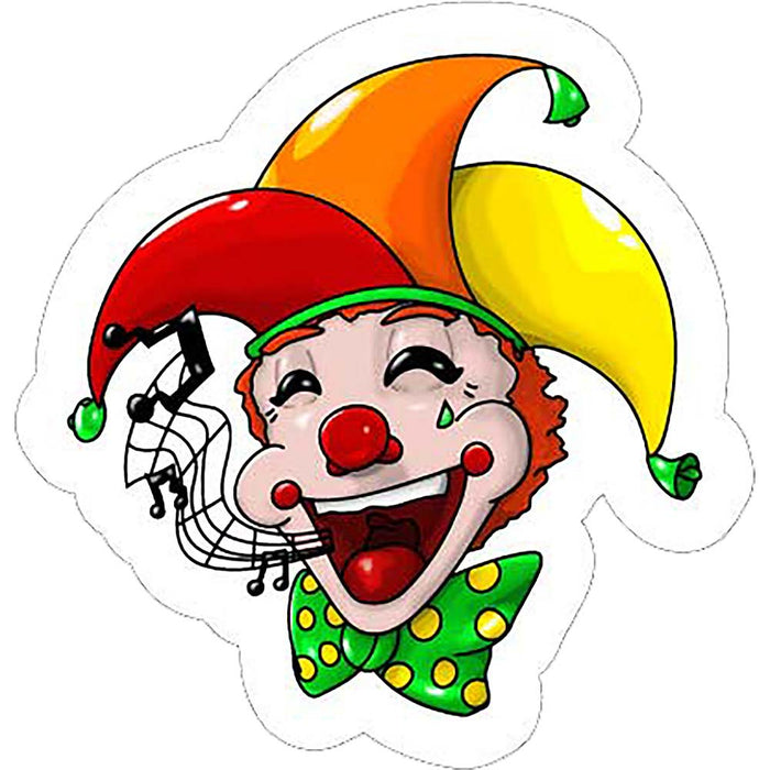 Muursticker clown SingingBellHad