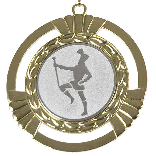 Supergrote medaille Gustava goud