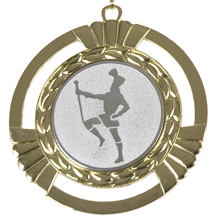 Supergrote medaille Gustava goud